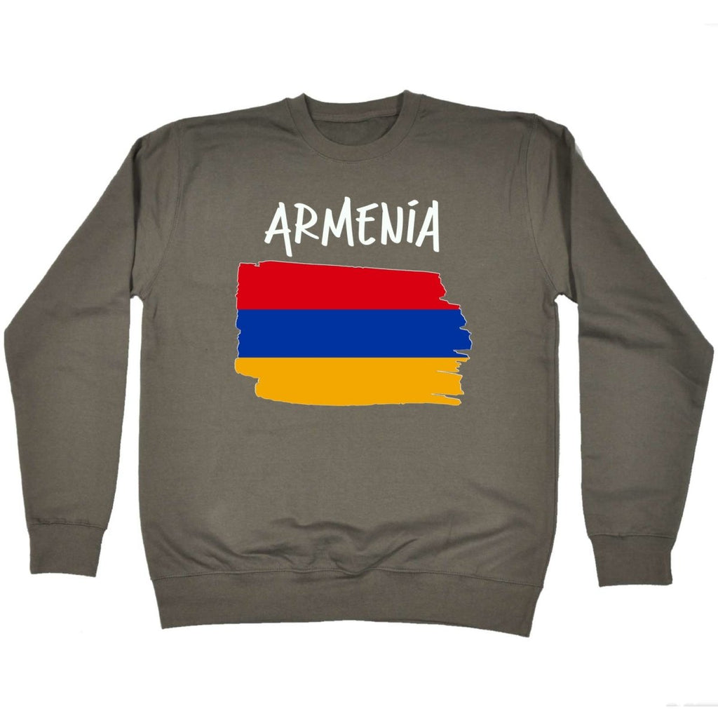 Armenia Country Flag Nationality - Sweatshirt - 123t Australia | Funny T-Shirts Mugs Novelty Gifts