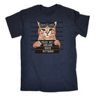 Arrested Kitty Bad Adealide Cat Kitten Pussy Cats - Mens Funny T-Shirt Tshirts Tee Shirt - 123t Australia | Funny T-Shirts Mugs Novelty Gifts