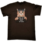 Arrested Kitty Bad Adealide Cat Kitten Pussy Cats - Mens Funny T-Shirt Tshirts Tee Shirt - 123t Australia | Funny T-Shirts Mugs Novelty Gifts