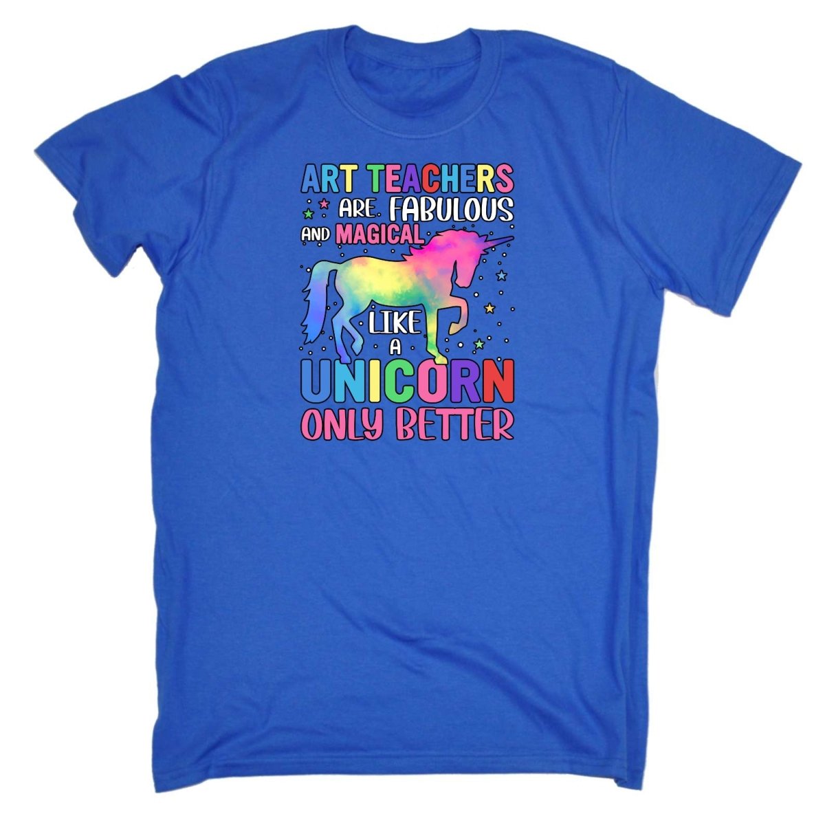 Art Teachers Fabulous And Magical Like Unicorns - Mens Funny T-Shirt Tshirts Tee Shirt - 123t Australia | Funny T-Shirts Mugs Novelty Gifts
