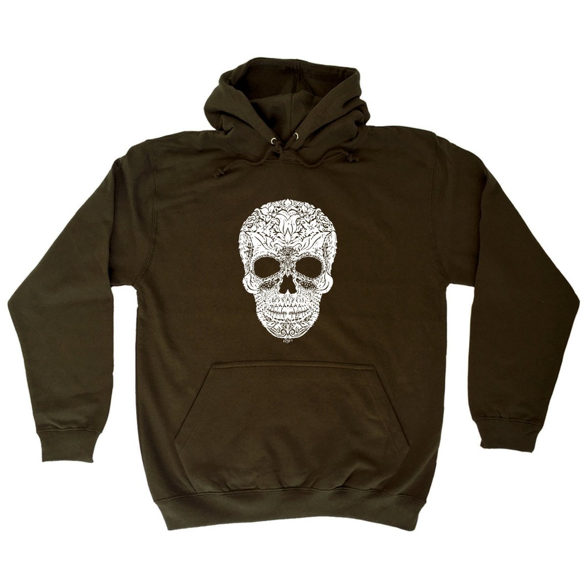 Artistic Skull - Funny Novelty Hoodies Hoodie - 123t Australia | Funny T-Shirts Mugs Novelty Gifts