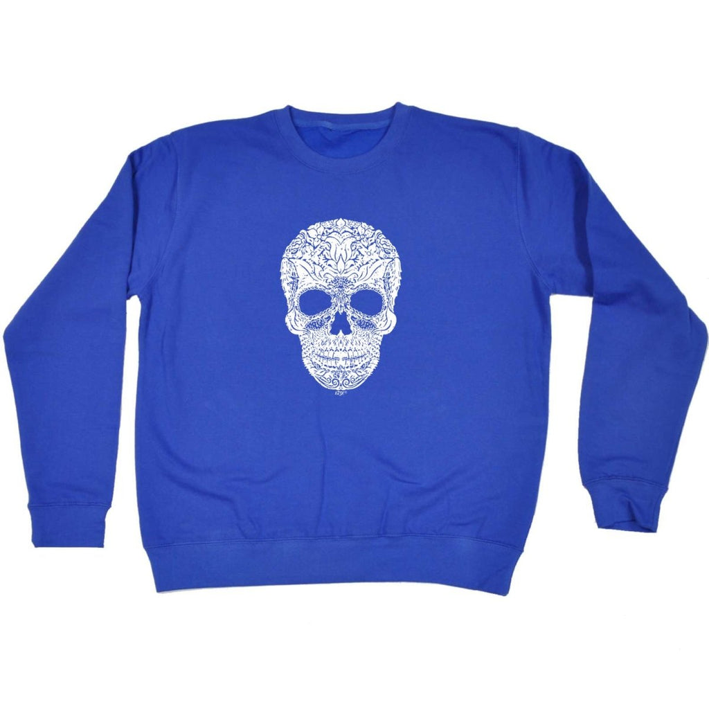 Artistic Skull - Funny Novelty Sweatshirt - 123t Australia | Funny T-Shirts Mugs Novelty Gifts