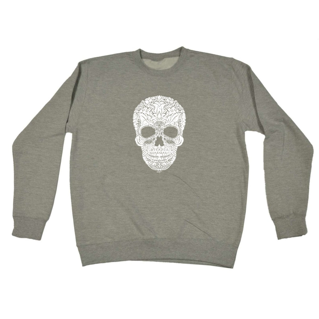 Artistic Skull - Funny Novelty Sweatshirt - 123t Australia | Funny T-Shirts Mugs Novelty Gifts