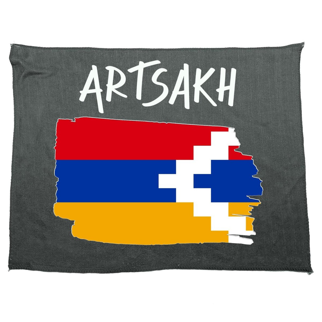 Artsakh Country Flag Nationality - Gym Sports Towel - 123t Australia | Funny T-Shirts Mugs Novelty Gifts