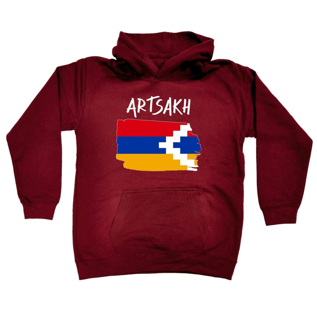 Artsakh Country Flag Nationality - Kids Children Hoodie - 123t Australia | Funny T-Shirts Mugs Novelty Gifts