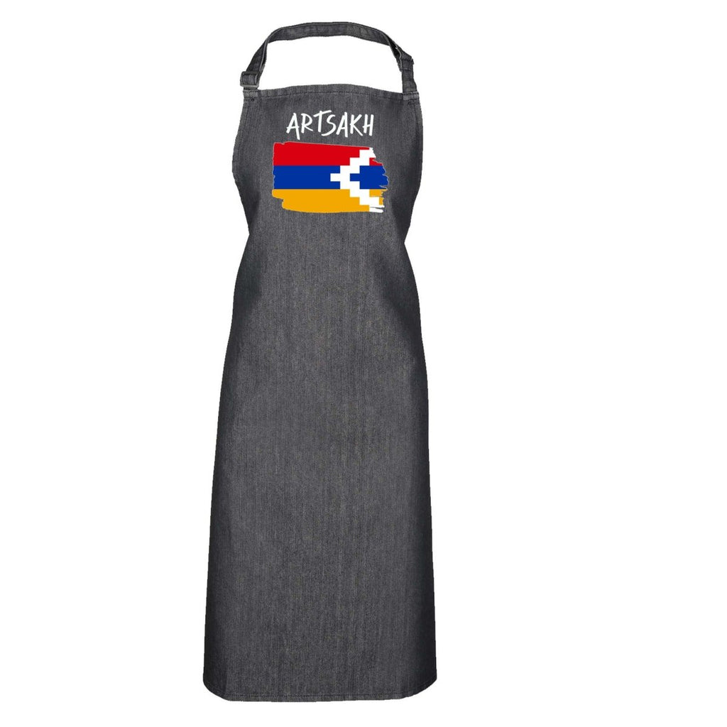 Artsakh Country Flag Nationality - Kitchen Apron - 123t Australia | Funny T-Shirts Mugs Novelty Gifts