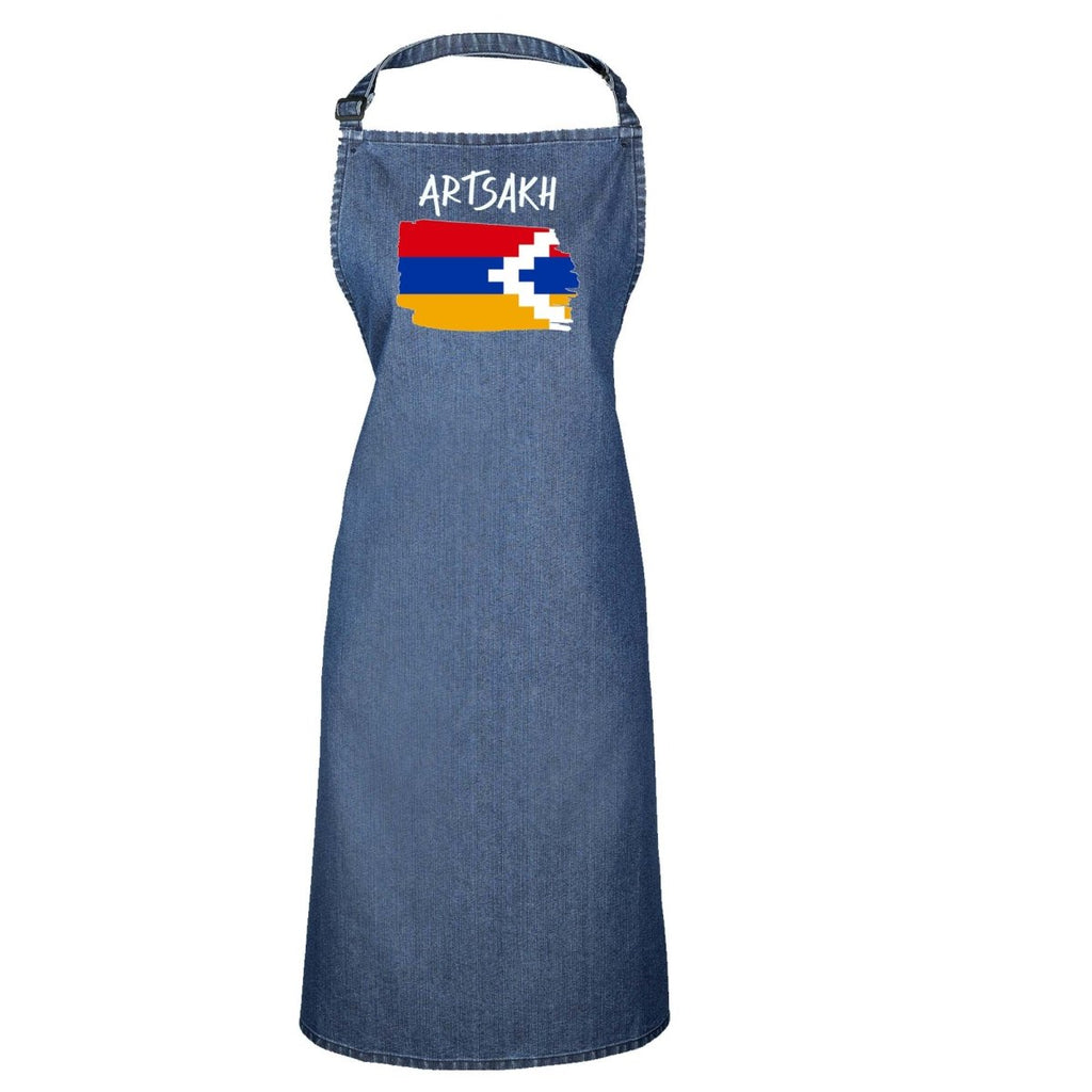 Artsakh Country Flag Nationality - Kitchen Apron - 123t Australia | Funny T-Shirts Mugs Novelty Gifts