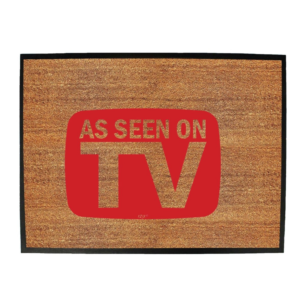 As Seen On Tv - Funny Novelty Doormat Man Cave Floor mat - 123t Australia | Funny T-Shirts Mugs Novelty Gifts