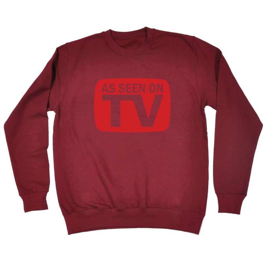 As Seen On Tv - Funny Novelty Sweatshirt - 123t Australia | Funny T-Shirts Mugs Novelty Gifts