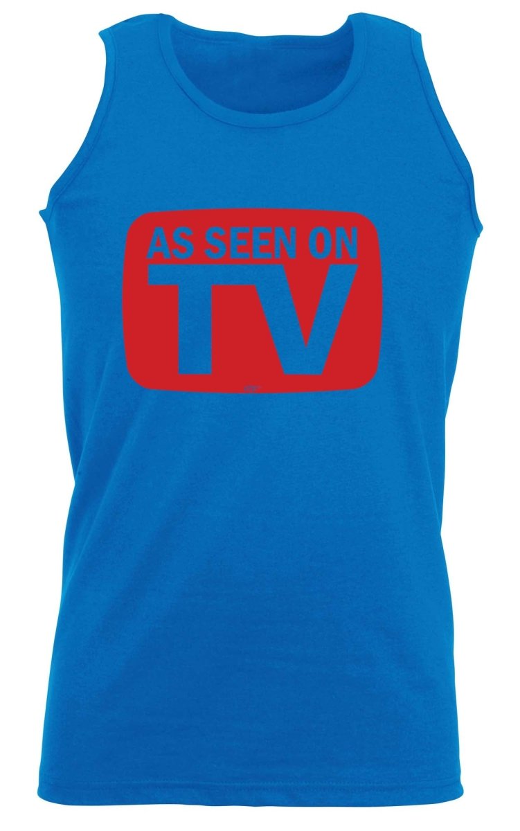 As Seen On Tv - Funny Novelty Vest Singlet Unisex Tank Top - 123t Australia | Funny T-Shirts Mugs Novelty Gifts