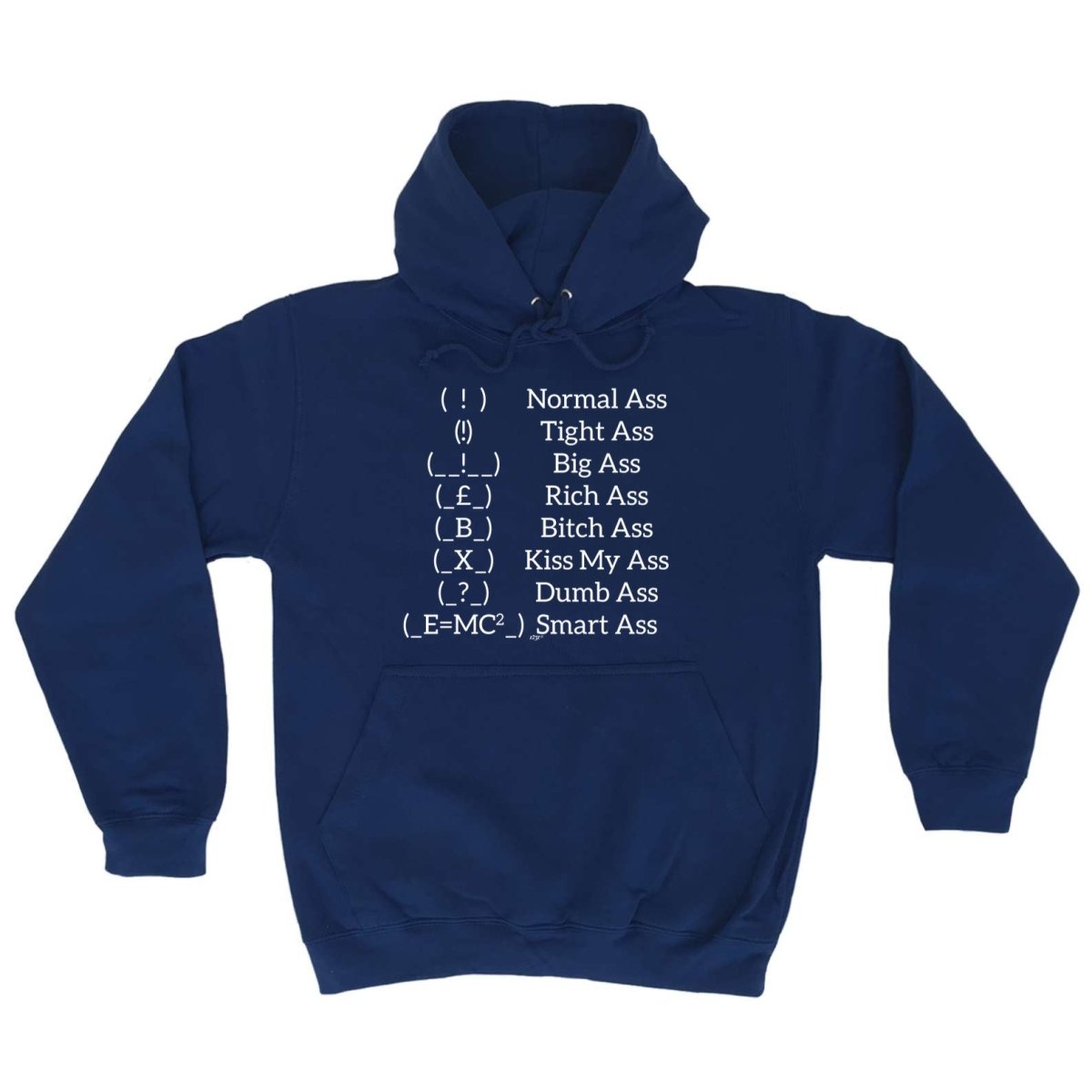 Ass Types - Funny Novelty Hoodies Hoodie - 123t Australia | Funny T-Shirts Mugs Novelty Gifts