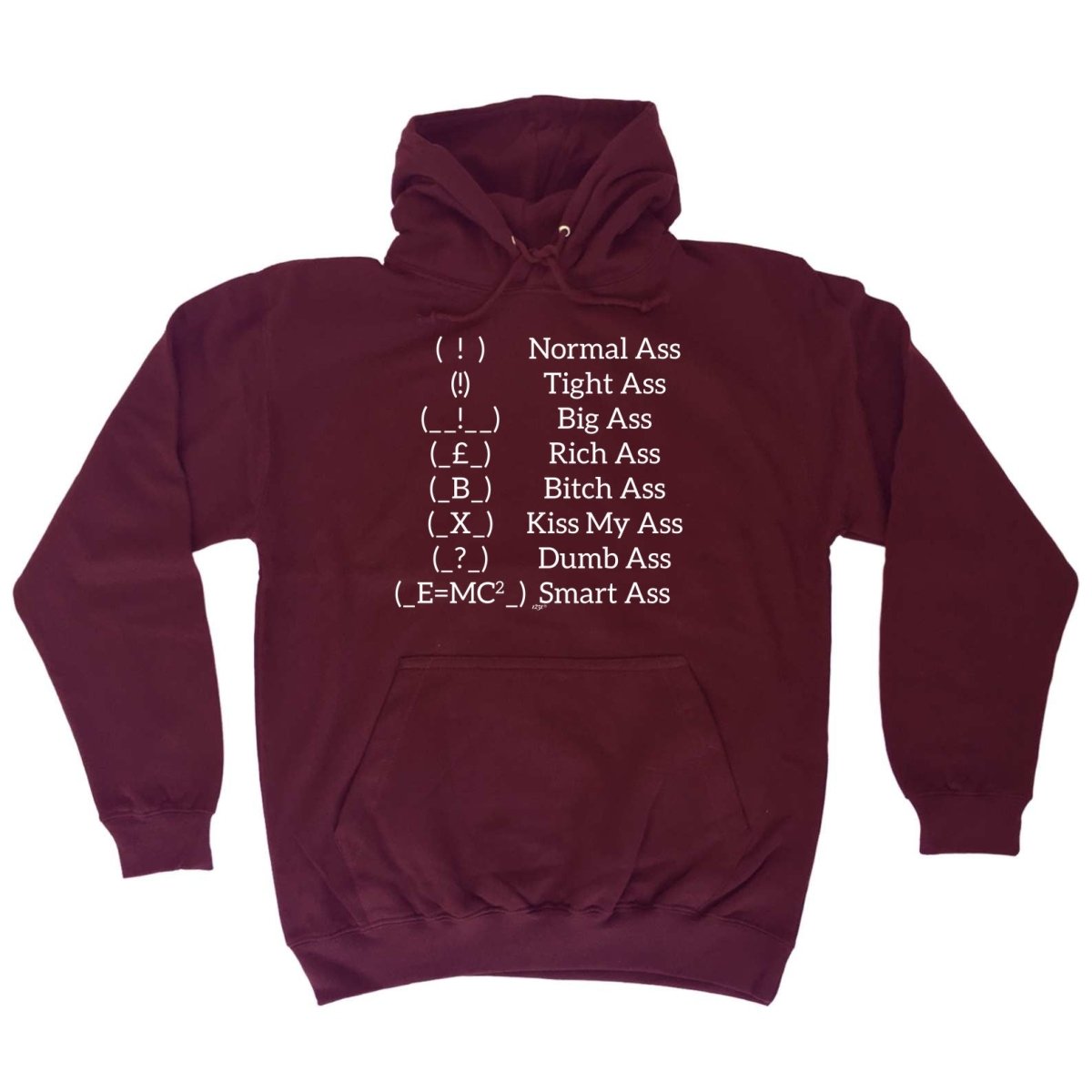 Ass Types - Funny Novelty Hoodies Hoodie - 123t Australia | Funny T-Shirts Mugs Novelty Gifts
