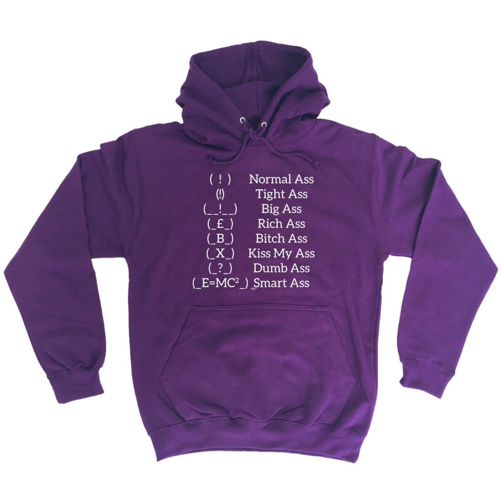 Ass Types - Funny Novelty Hoodies Hoodie - 123t Australia | Funny T-Shirts Mugs Novelty Gifts