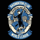 Badminton Club World League - Mens 123t Funny T-Shirt Tshirts