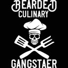 Bearded Culinary Gangster Chef Cooking - Mens 123t Funny T-Shirt Tshirts