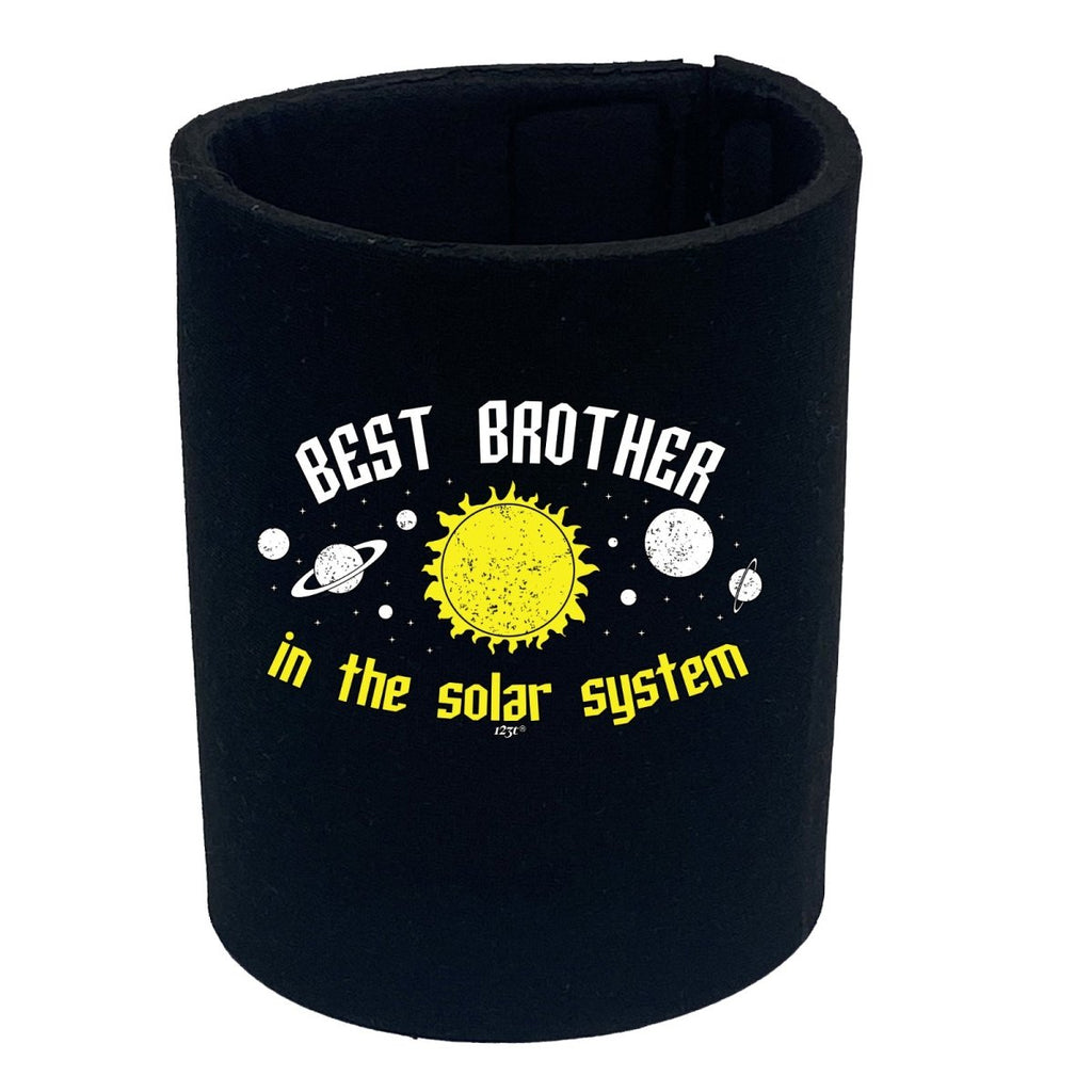Best Brother Solar System - Funny Novelty Stubby Holder - 123t Australia | Funny T-Shirts Mugs Novelty Gifts