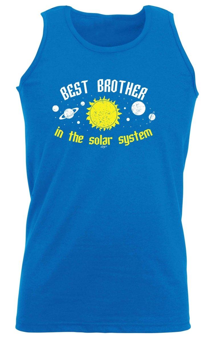 Best Brother Solar System - Funny Novelty Vest Singlet Unisex Tank Top - 123t Australia | Funny T-Shirts Mugs Novelty Gifts