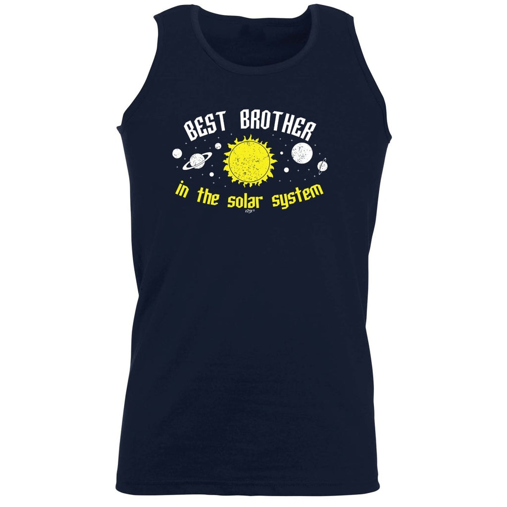 Best Brother Solar System - Funny Novelty Vest Singlet Unisex Tank Top - 123t Australia | Funny T-Shirts Mugs Novelty Gifts