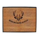 Best Bucking Auntie - Funny Novelty Doormat Man Cave Floor mat - 123t Australia | Funny T-Shirts Mugs Novelty Gifts