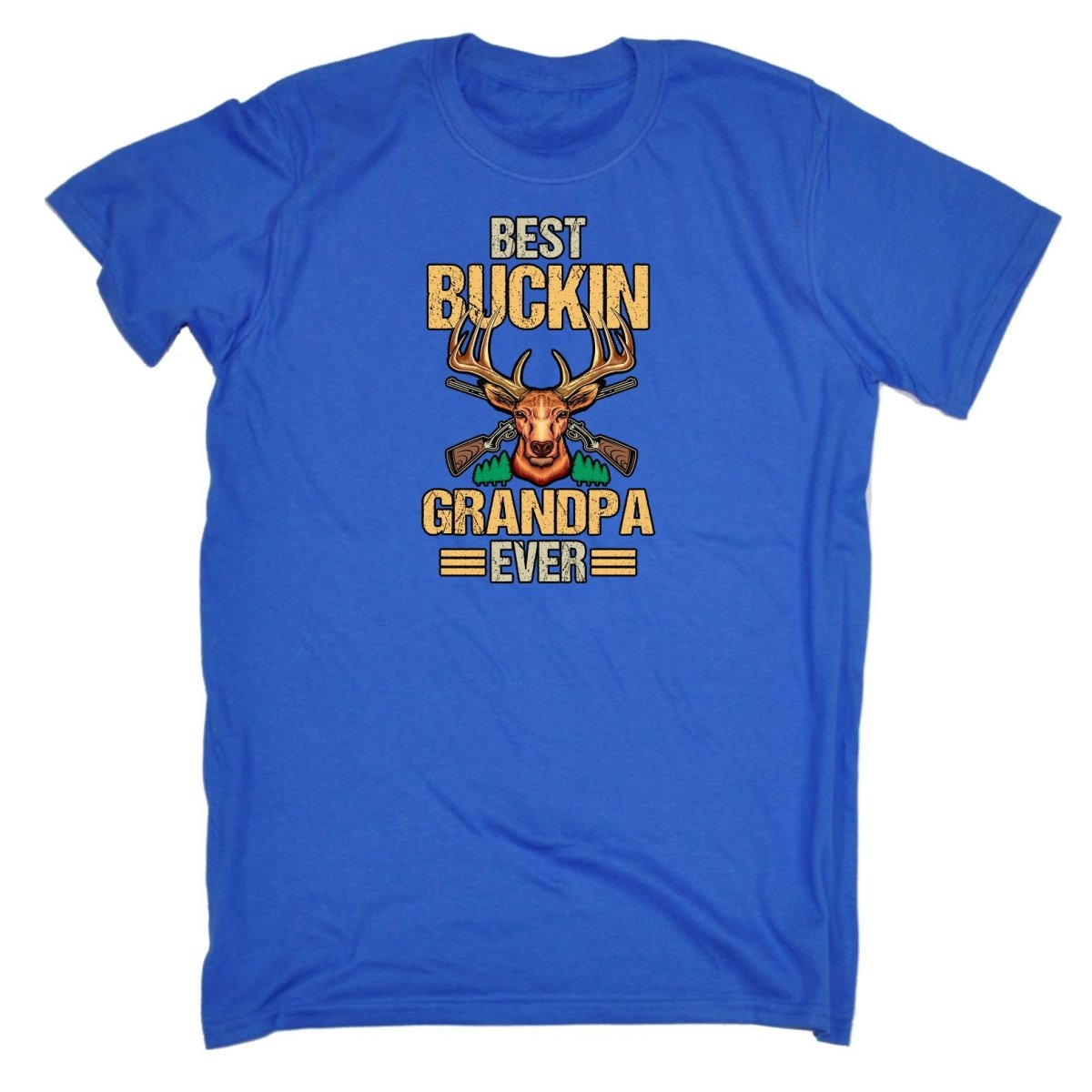 Best Bucking Grandpa Ever - Mens Funny T-Shirt Tshirts Tee Shirt - 123t Australia | Funny T-Shirts Mugs Novelty Gifts