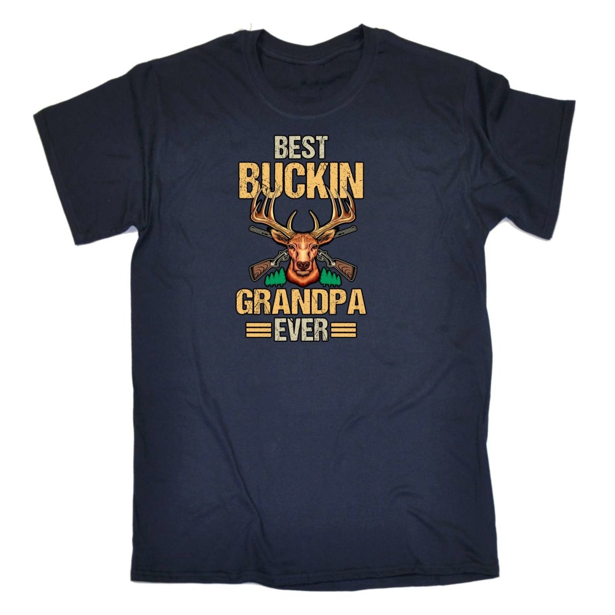 Best Bucking Grandpa Ever - Mens Funny T-Shirt Tshirts Tee Shirt - 123t Australia | Funny T-Shirts Mugs Novelty Gifts