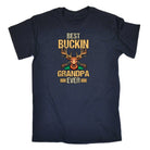 Best Bucking Grandpa Ever - Mens Funny T-Shirt Tshirts Tee Shirt - 123t Australia | Funny T-Shirts Mugs Novelty Gifts