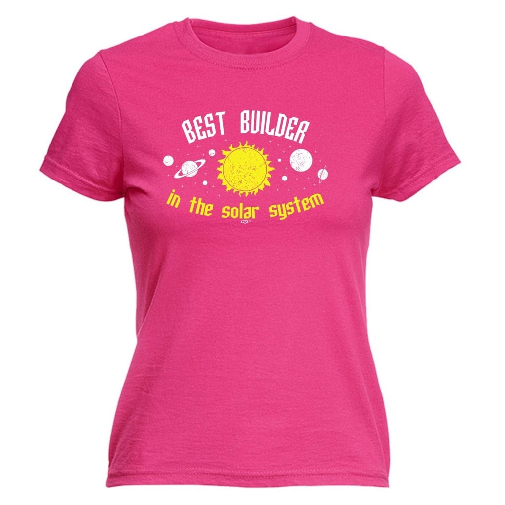 Best Builder Solar System - Funny Novelty Womens T-Shirt T Shirt Tshirt - 123t Australia | Funny T-Shirts Mugs Novelty Gifts