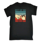 Best Cat Dad Ever Paw - Mens Funny T-Shirt Tshirts - 123t Australia | Funny T-Shirts Mugs Novelty Gifts