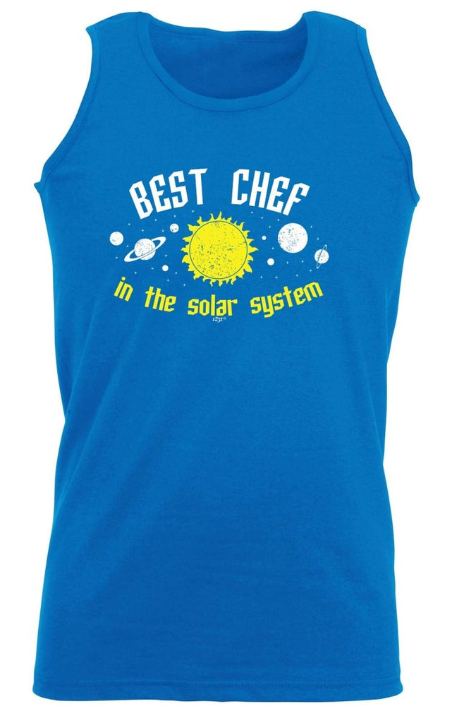 Best Chef Solar System - Funny Novelty Vest Singlet Unisex Tank Top - 123t Australia | Funny T-Shirts Mugs Novelty Gifts