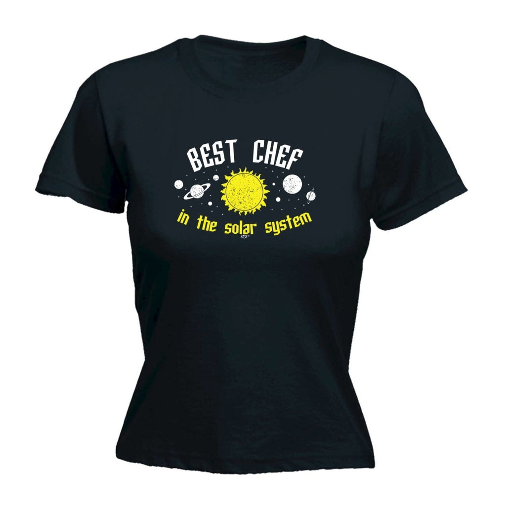 Best Chef Solar System - Funny Novelty Womens T-Shirt T Shirt Tshirt - 123t Australia | Funny T-Shirts Mugs Novelty Gifts