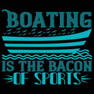 Boating Is The Bacon Of Sports Sailing - Mens 123t Funny T-Shirt Tshirts