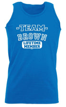 Brown V2 Team Lifetime Member - Funny Novelty Vest Singlet Unisex Tank Top - 123t Australia | Funny T-Shirts Mugs Novelty Gifts
