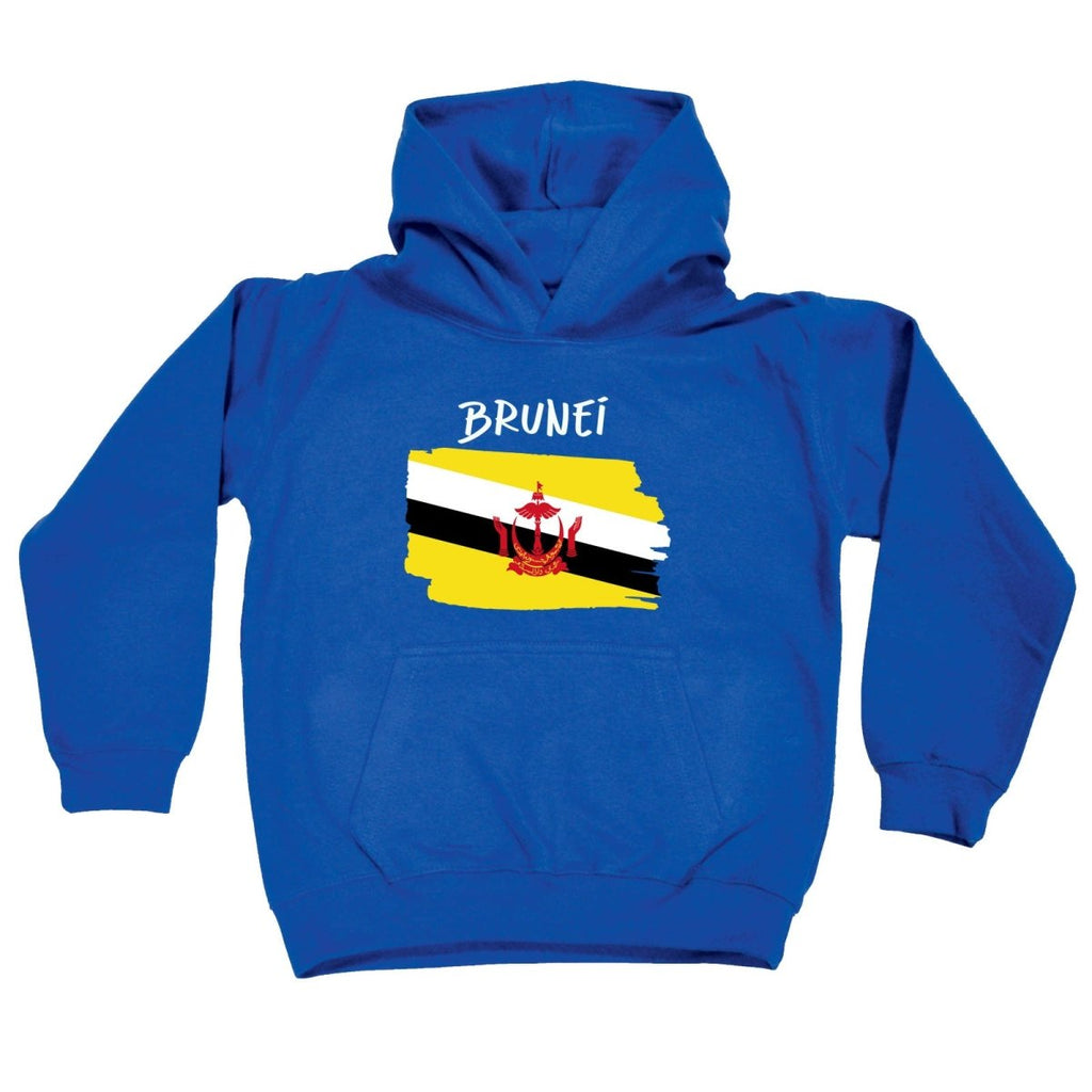Brunei Country Flag Nationality - Kids Children Hoodie - 123t Australia | Funny T-Shirts Mugs Novelty Gifts