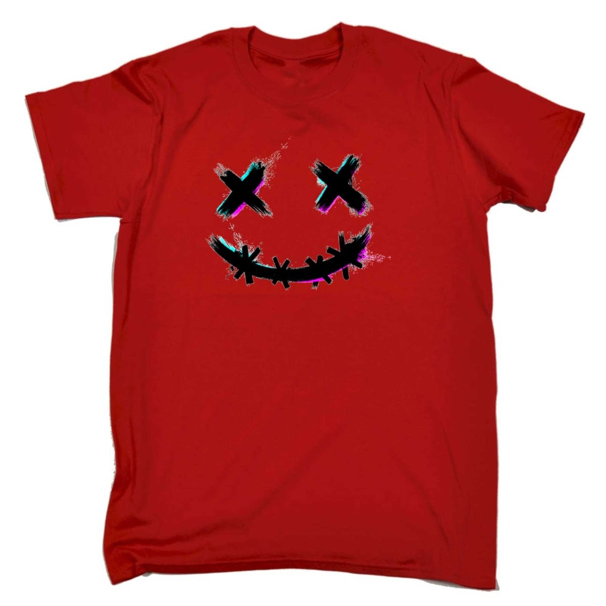 Brush Stroke Smile Fashion - Mens Funny T-Shirt Tshirts - 123t Australia | Funny T-Shirts Mugs Novelty Gifts