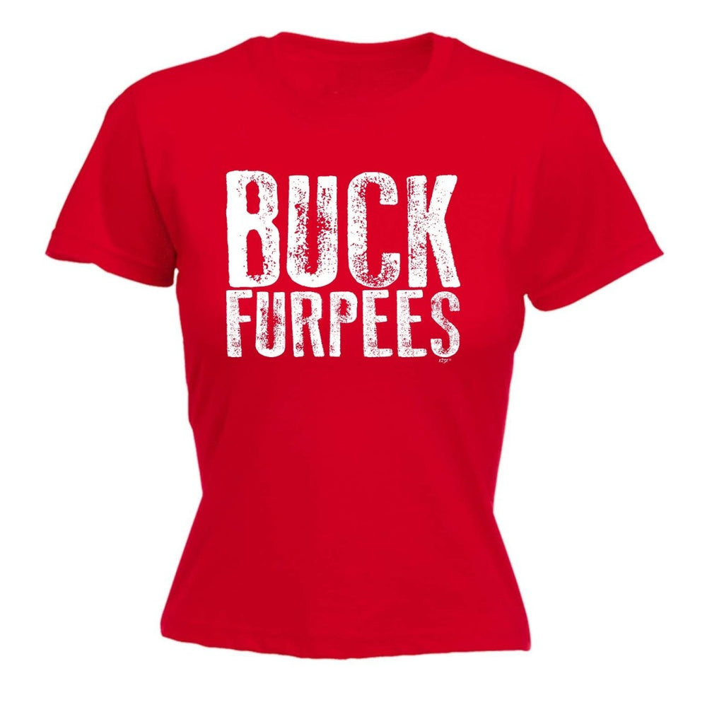 Buck Furpees - Funny Novelty Womens T-Shirt T Shirt Tshirt - 123t Australia | Funny T-Shirts Mugs Novelty Gifts