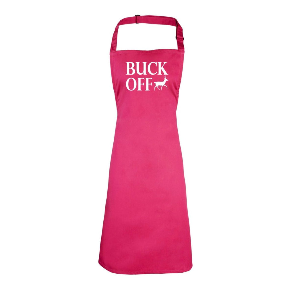 Buck Off - Funny Novelty Kitchen Adult Apron - 123t Australia | Funny T-Shirts Mugs Novelty Gifts