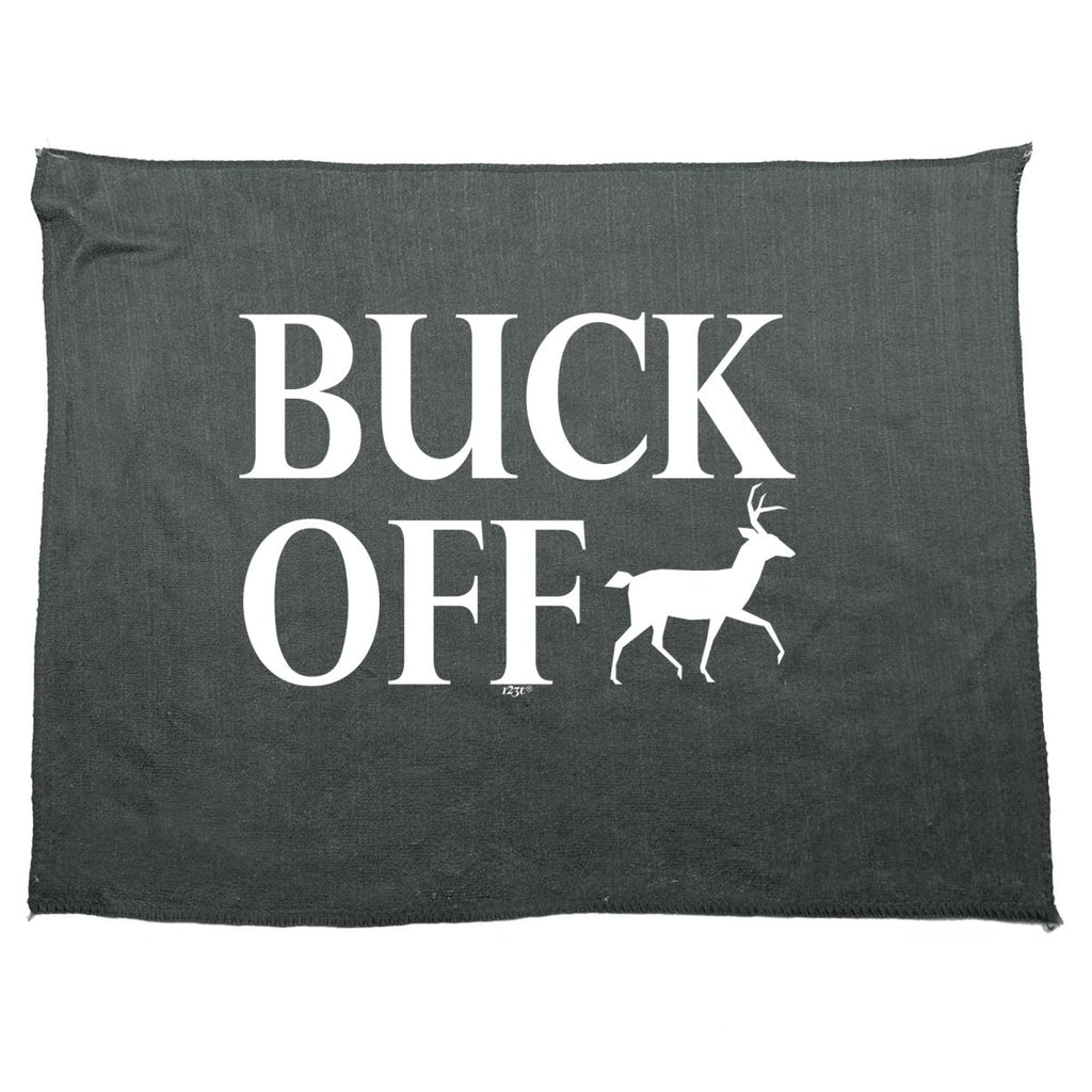 Buck Off - Funny Novelty Soft Sport Microfiber Towel - 123t Australia | Funny T-Shirts Mugs Novelty Gifts