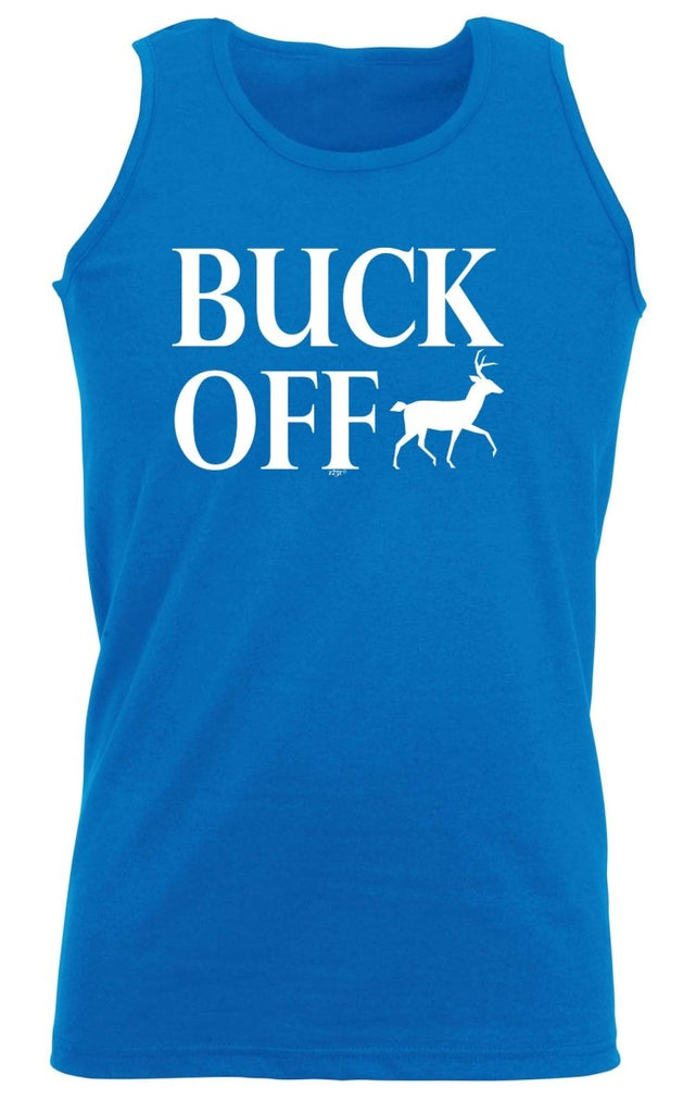 Buck Off - Funny Novelty Vest Singlet Unisex Tank Top - 123t Australia | Funny T-Shirts Mugs Novelty Gifts