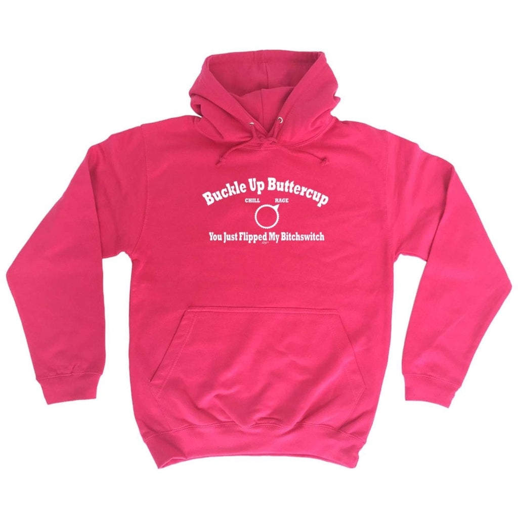 Buckle Up Buttercup - Funny Novelty Hoodies Hoodie - 123t Australia | Funny T-Shirts Mugs Novelty Gifts
