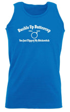 Buckle Up Buttercup - Funny Novelty Vest Singlet Unisex Tank Top - 123t Australia | Funny T-Shirts Mugs Novelty Gifts
