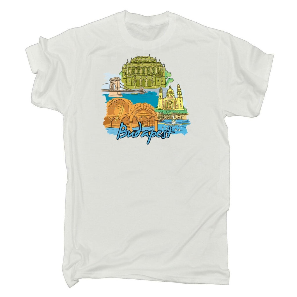Budapest Hungary Country Flag Destination - Mens Funny T-Shirt Tshirts - 123t Australia | Funny T-Shirts Mugs Novelty Gifts