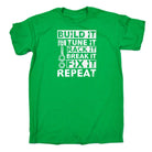 Build Tune Race Break Fix It Repeat Racing Car Mechanic - Mens Funny T-Shirt Tshirts - 123t Australia | Funny T-Shirts Mugs Novelty Gifts