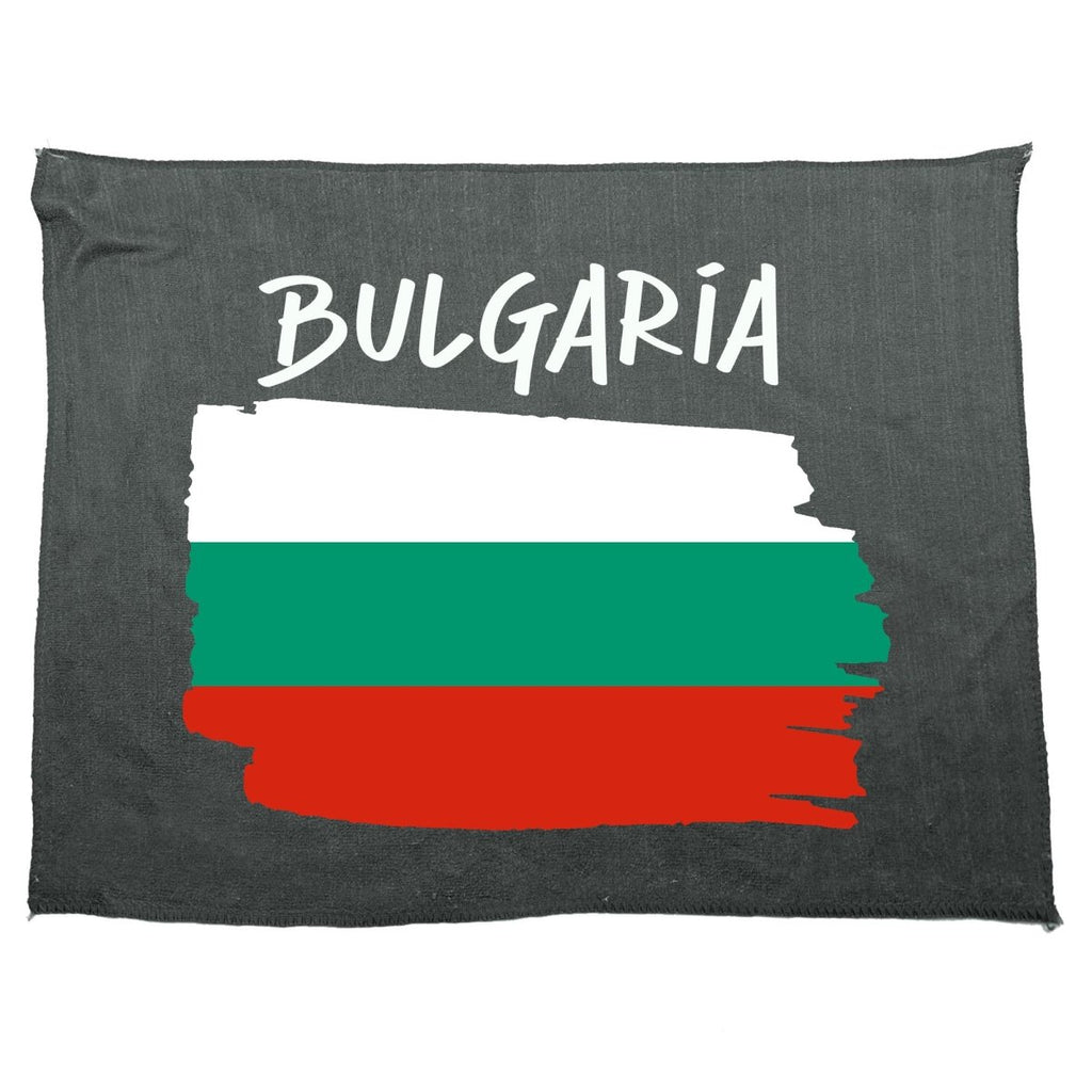 Bulgaria Country Flag Nationality - Gym Sports Towel - 123t Australia | Funny T-Shirts Mugs Novelty Gifts