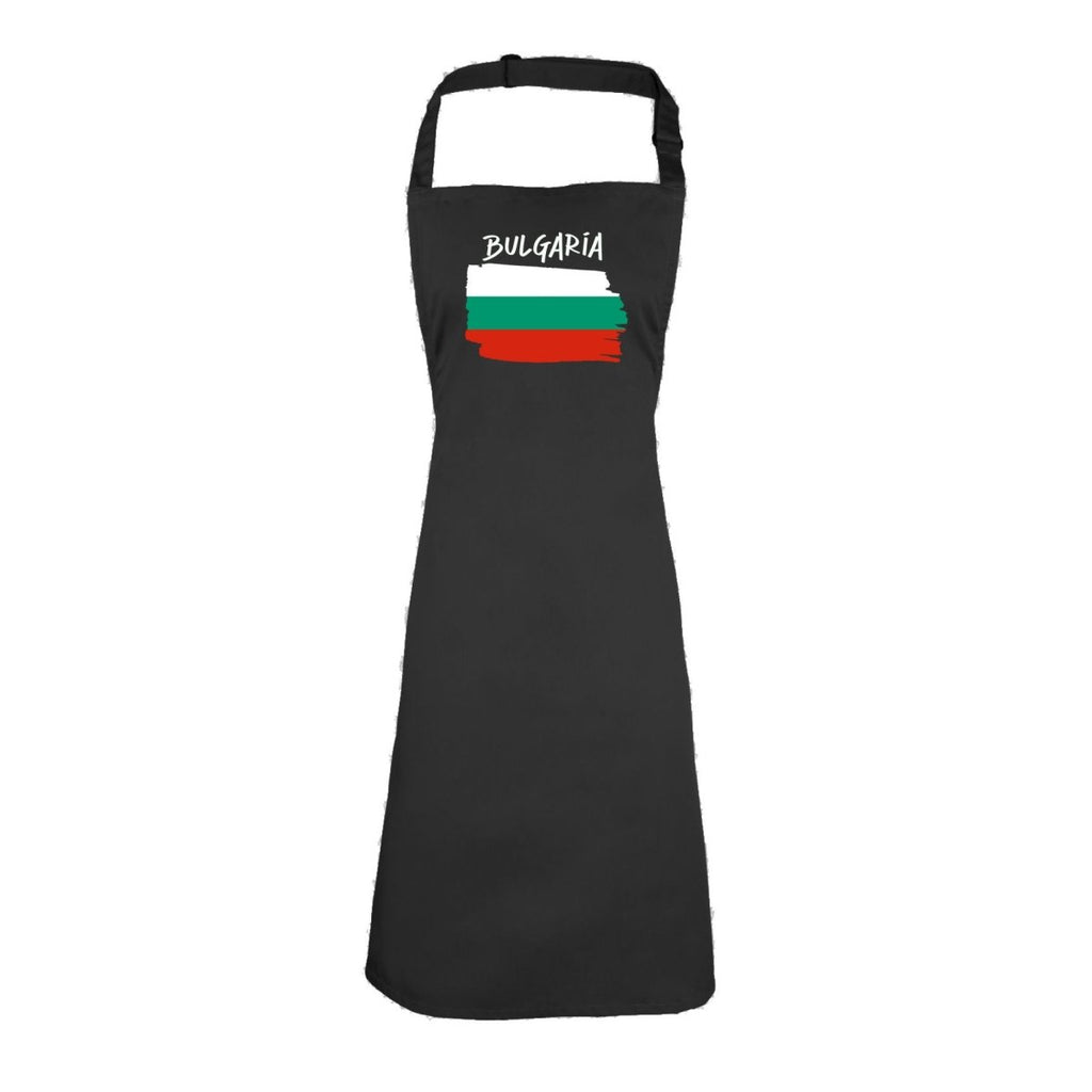 Bulgaria Country Flag Nationality - Kitchen Apron - 123t Australia | Funny T-Shirts Mugs Novelty Gifts
