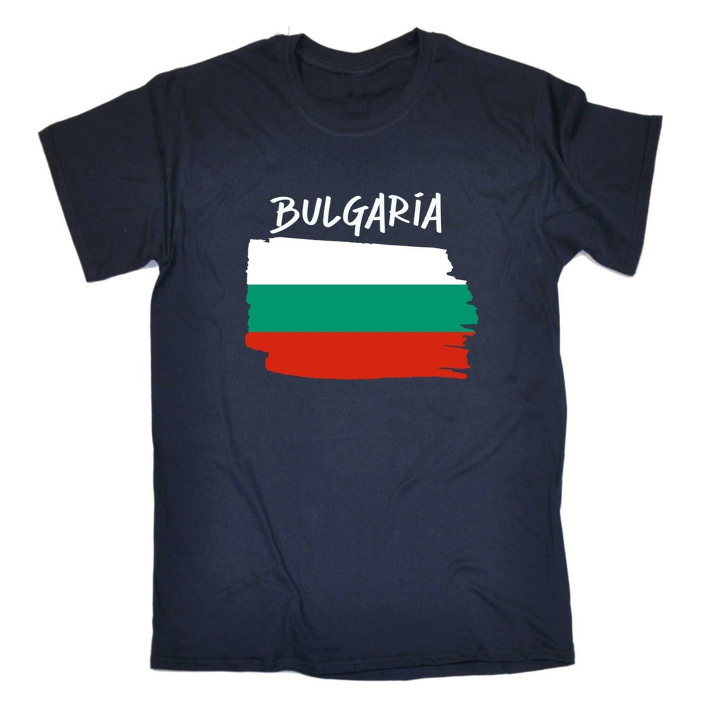 Bulgaria - Country Flag Nationality Mens T-Shirt T Shirt Tshirts - 123t Australia | Funny T-Shirts Mugs Novelty Gifts