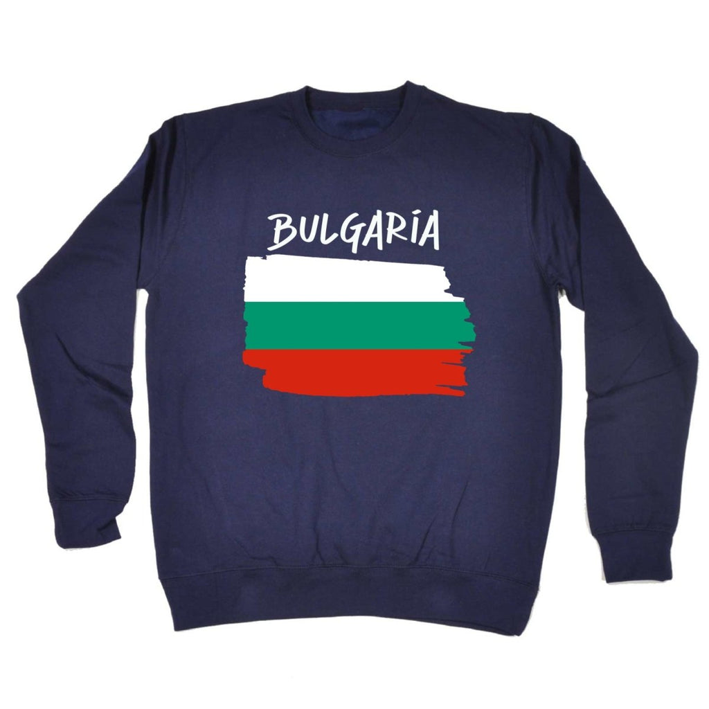 Bulgaria Country Flag Nationality - Sweatshirt - 123t Australia | Funny T-Shirts Mugs Novelty Gifts