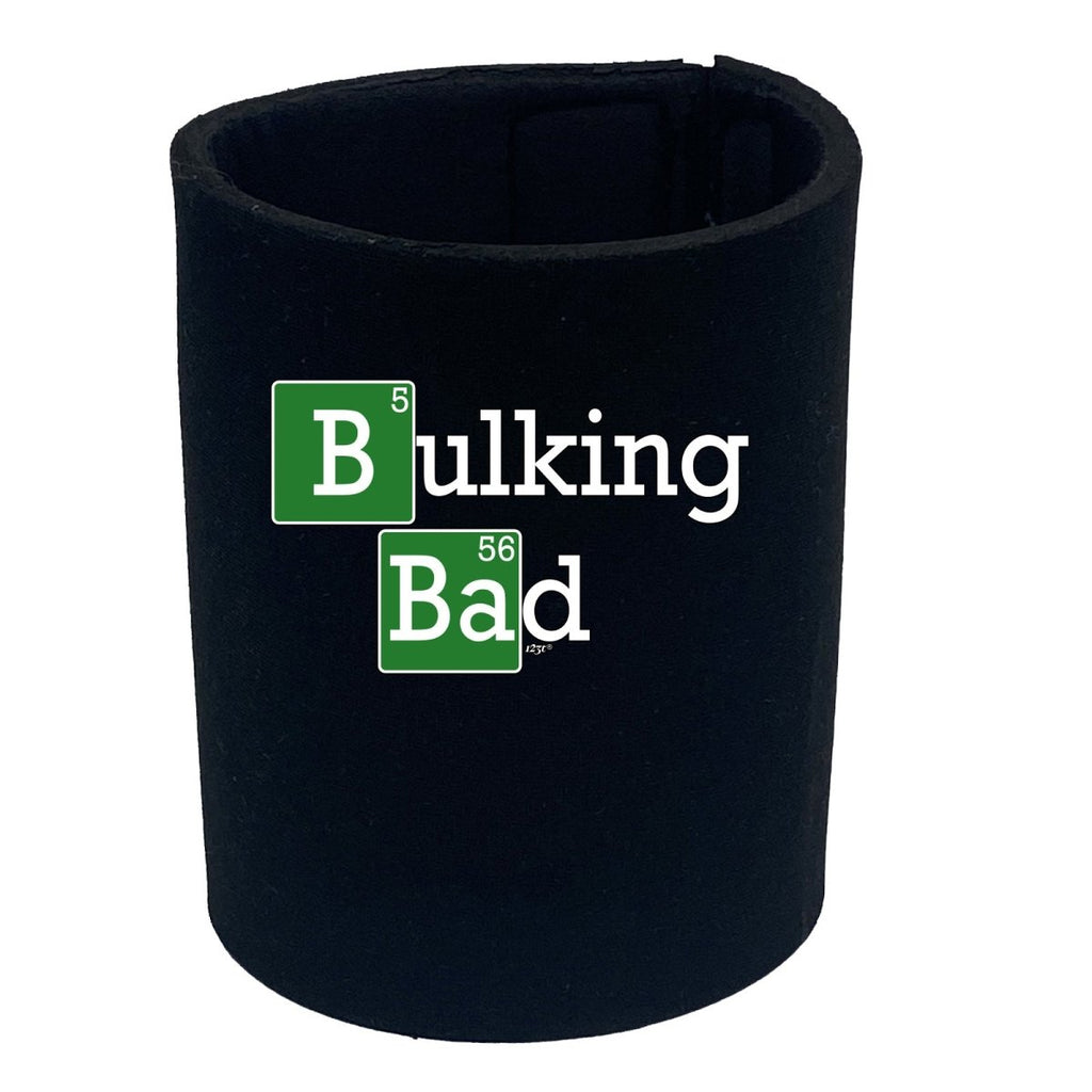 Bulking Bad - Funny Novelty Stubby Holder - 123t Australia | Funny T-Shirts Mugs Novelty Gifts