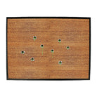 Bullet Holes Green - Funny Novelty Doormat Man Cave Floor mat - 123t Australia | Funny T-Shirts Mugs Novelty Gifts