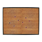 Bullet Holes Red - Funny Novelty Doormat Man Cave Floor mat - 123t Australia | Funny T-Shirts Mugs Novelty Gifts
