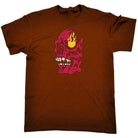 Burning Skull - Mens Funny T-Shirt Tshirts Tee Shirt - 123t Australia | Funny T-Shirts Mugs Novelty Gifts